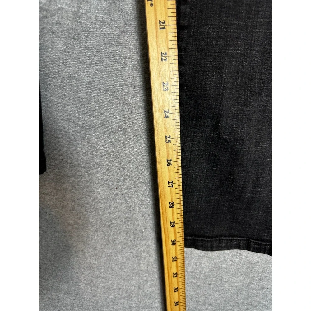 Banana Republic Travel Jean Mens 36x32 Black Slim Fit Stretch Denim